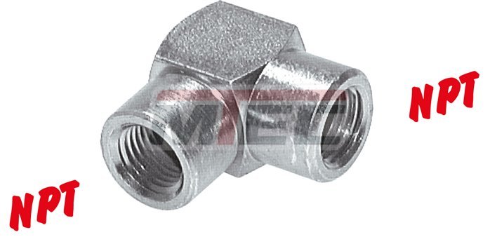 Winkel 90° mit NPT-Gewinde