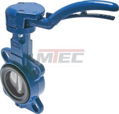 Zwischenflansch-Klappe