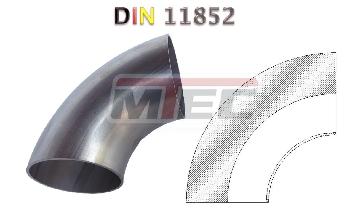 [DIN] BS Welding Elbow 90° - 11852 Series 2