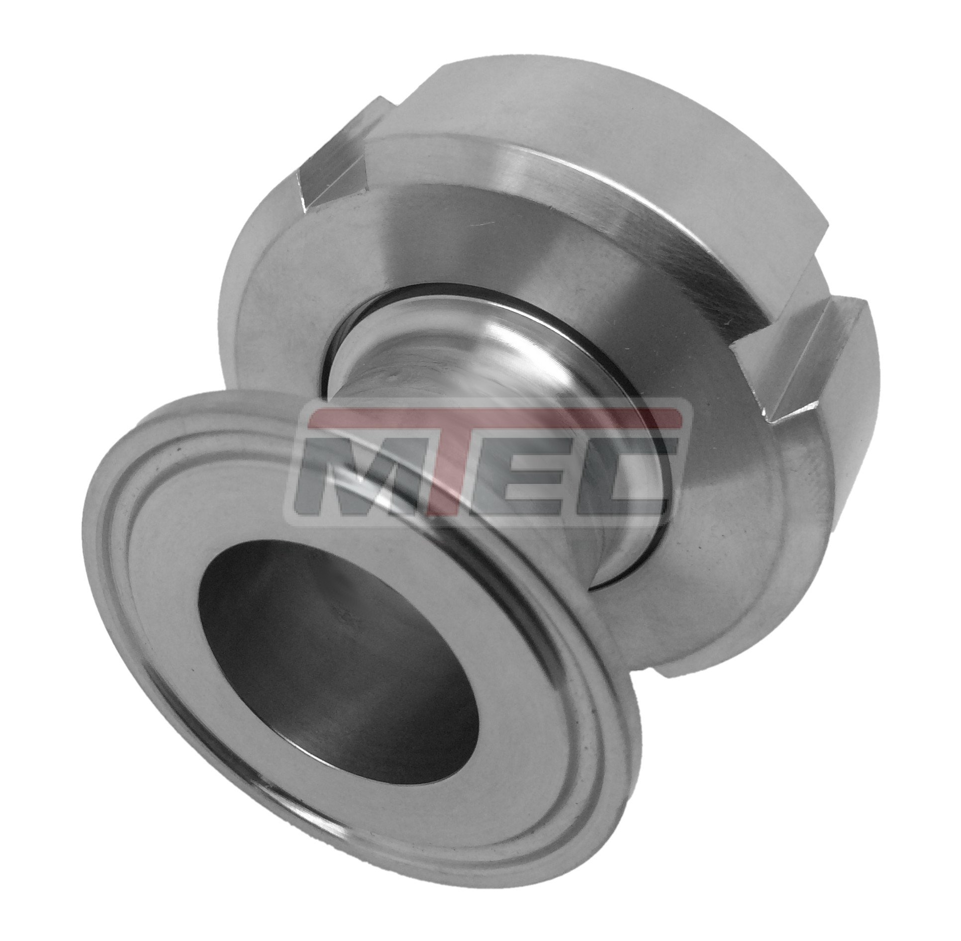 Adapter Milchgewinde auf TC-Clamp