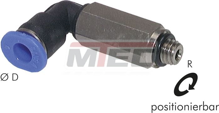 MINI - L-Steckverschraubungen, lang