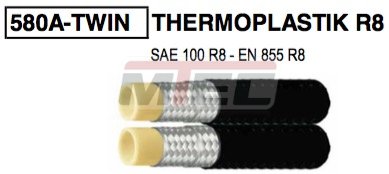 THERMOPLASTIK R8 - DOPPELSCHLAUCH