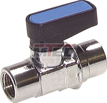 Mini-Kugelhähne mit Knebelgriff einseitig, kompakt