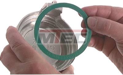 Weichdichtungen für Tankwagenverschlusskappen