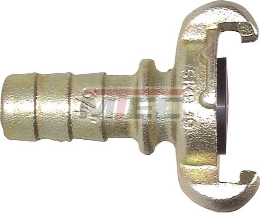 Kompressorkupplung mit Schlauchtülle und Sicherheitsbund