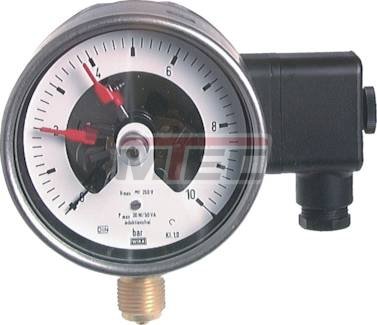 Kontaktmanometer senkrecht Ø 100, 160 mm Chromnickelstahl