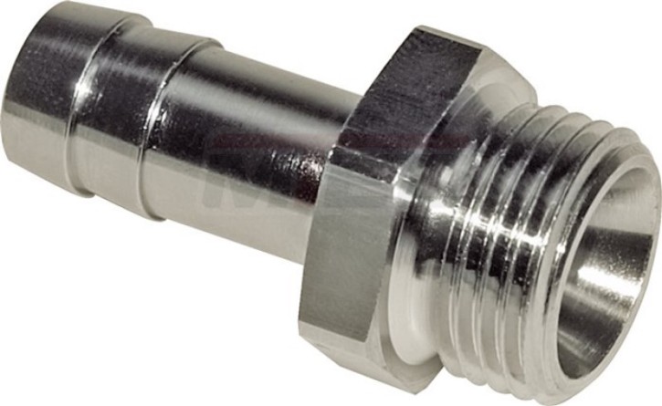 Gewindetülle G 1/4"-9mm, 16 MS vernickelt