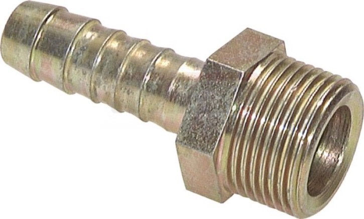Gewindetülle G 1/2"-13mm, 25 Stahl verzinkt