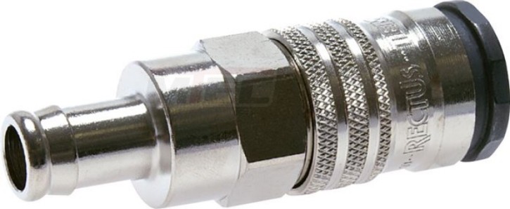 Kupplungsdose (NW10) 13mm Schlauch, Messing / Stahl
