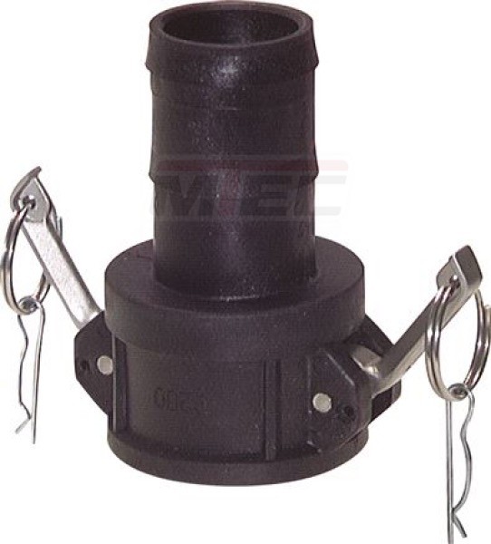 (C-400) Kamlock-Schlauch-Dose DN 100(4")/100mm -PP