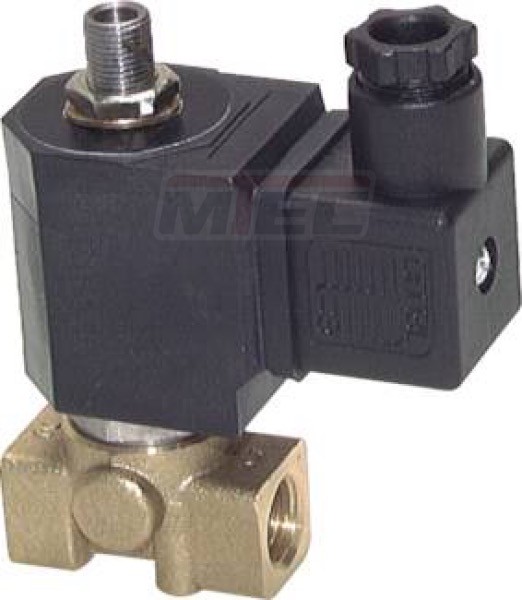 3/2-Wege Magnetventil G 1/4" stromlos geöffnet (NO)