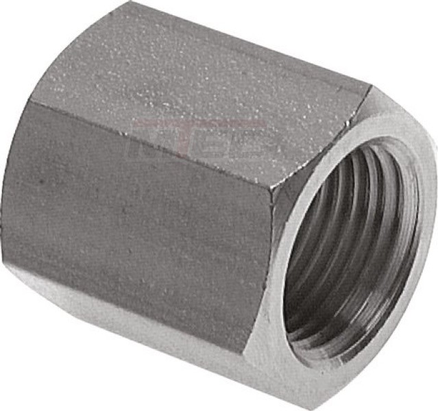 Muffe Rp 1 1/4"-Rp 1 1/4", 40 bar 1.4571