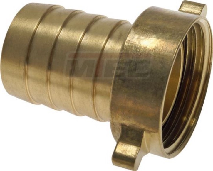 2/3-Schlauchtülle, mit Mutter G 1 1/2"-32mm, gerade