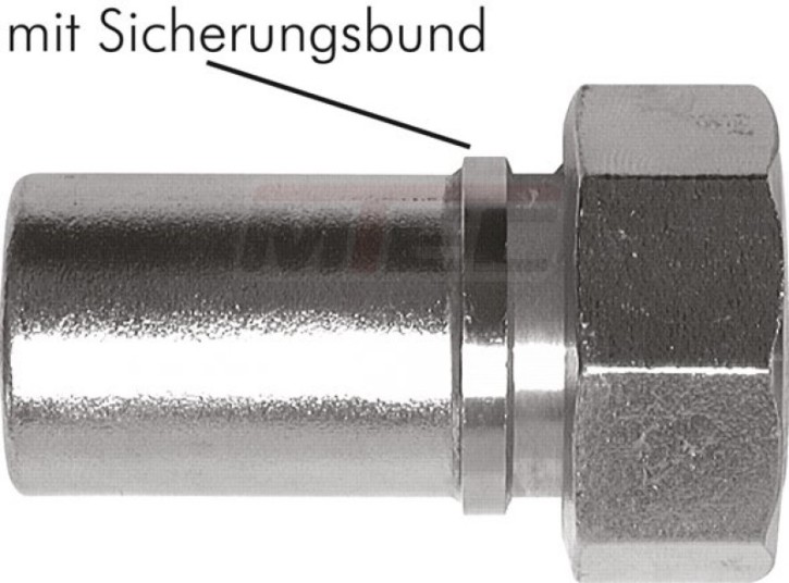 Schlauchtülle, EN14420-5 G 2 1/2"-63mm, 1.4401
