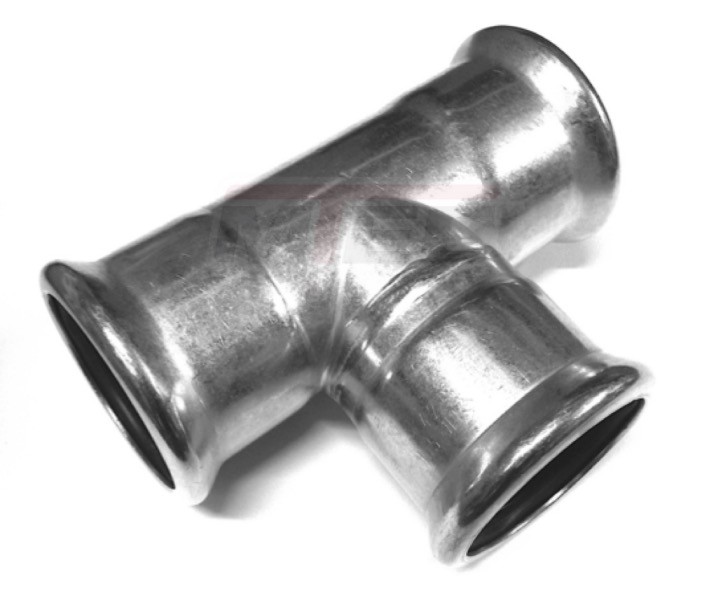 Edelstahl-Pressfitting - T-Stück (i/i/i) - 35 mm - 316