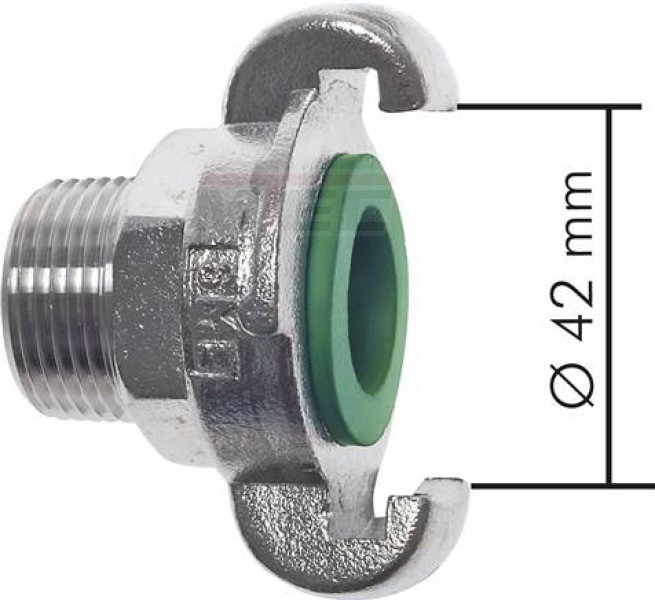 Kompressorkupplung 25 (1") Schlauch