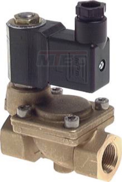2/2-Wege Magnetventil G 1 1/2" stromlos geöffnet (NO),NBR