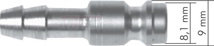 Kupplungsdose (NW5) G 1/8"(AG) , 1.4305