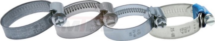Schlauchschelle 110 - 130mm - Stahl verzinkt (12mm)