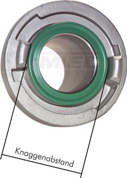 Storz-Blindkupplung 52-C ( 66mm), Aluminium (geschmiedet)