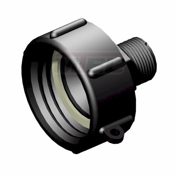 IBC Adapter S60x6 auf 3/4"AG