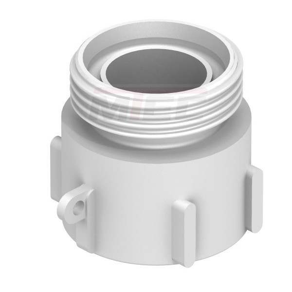 IBC S60x6 auf Milchgewinde DN 40 (Rd65x1/6") - PP/GF