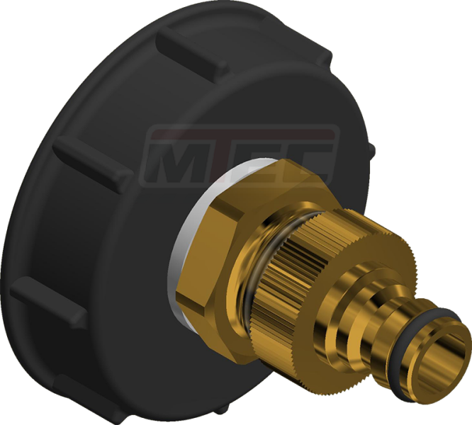 IBC S100x8 Adapter passend Gardena-System