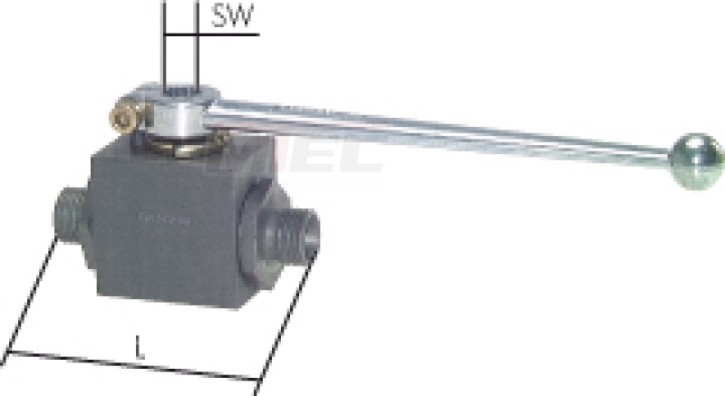 Hochdruck-Kugelhähne mit Schneidringanschluss DIN 2353, bis PN 500