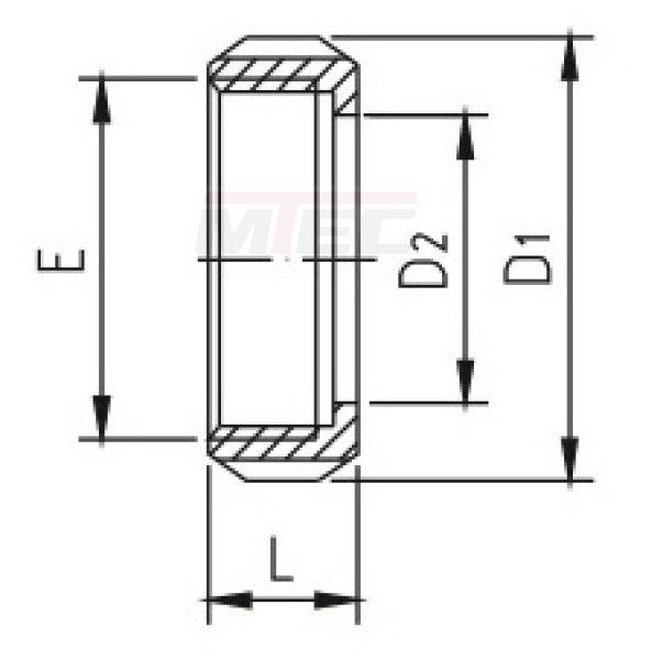 SMS Nutmutter DN38 (1-1/2")