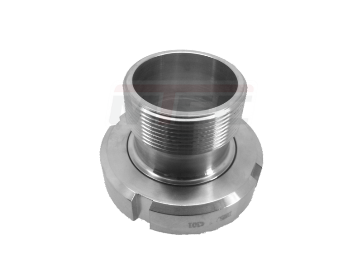 Einschraub-Milchkegelstutzen  DN 65 / R 4" - 304