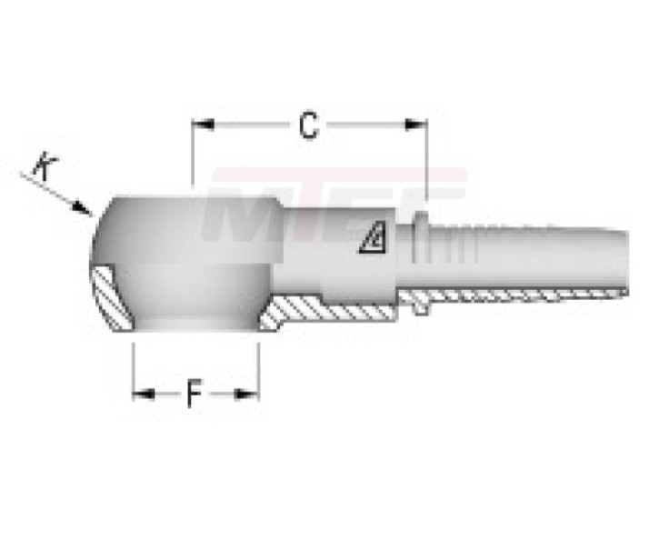RNM Ringöse M18 / DN12