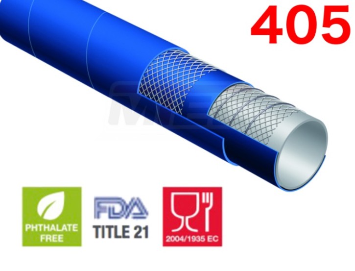 405 - Lebensmittel-Saug-Schlauch 51mm NBR (FDA) 