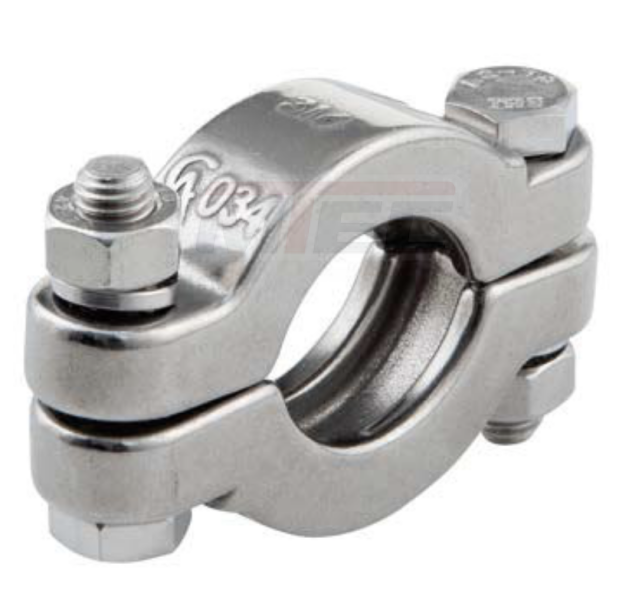 SSH TC-Clamp-Klammer für Teller Ø34,0 - 1.4308  V2A