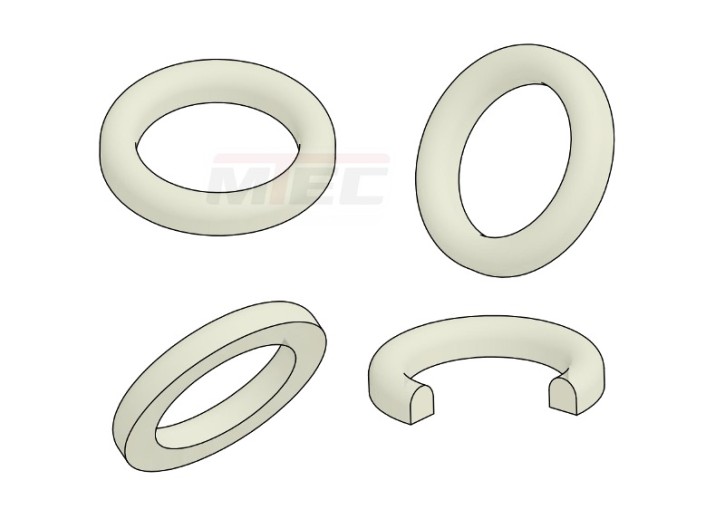Dichtring DIN11851 - DN 100 - Typ S - VMQ