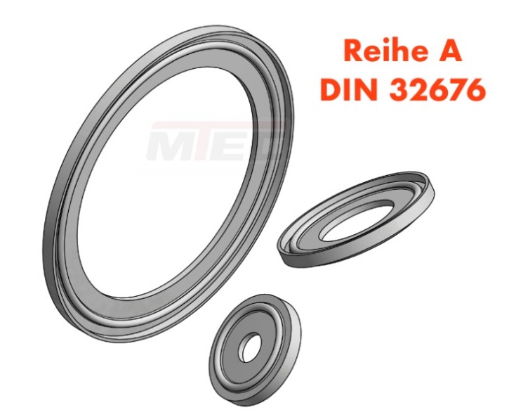 [DIN] Clamp-Dichtung DN 40 - PTFE