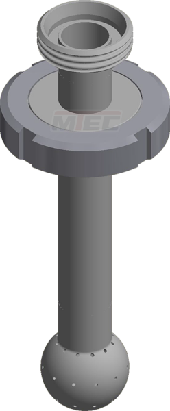 CIP Reinigungseinheit - NEU ( 360° Kugel mit 48 mm)