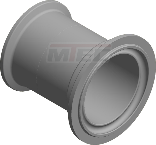 Aseptik Nut-Clamp auf TC-Clamp