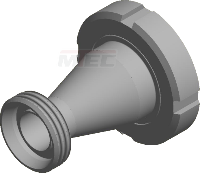 Reduzierung KM125/G100 1.4301 V2A