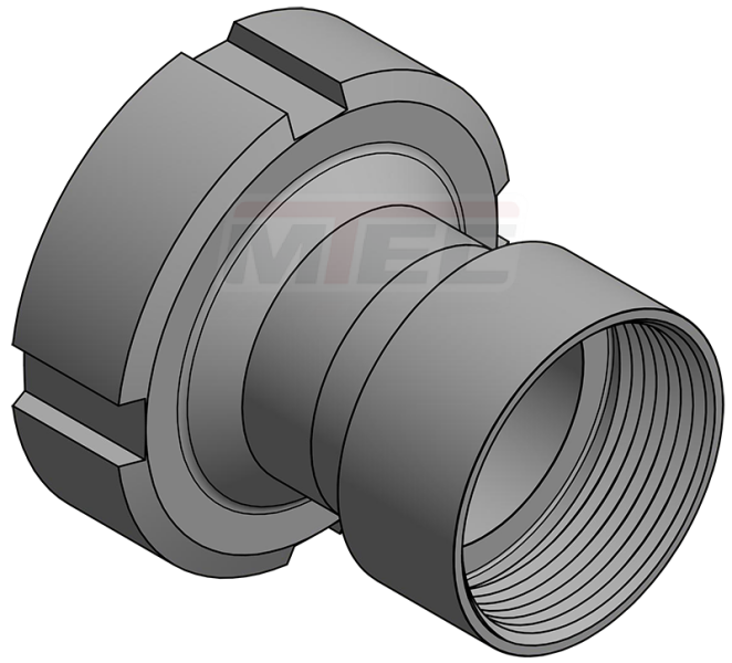 IBC/GI INOX S60x6 mit iG 1-1/4" - 316