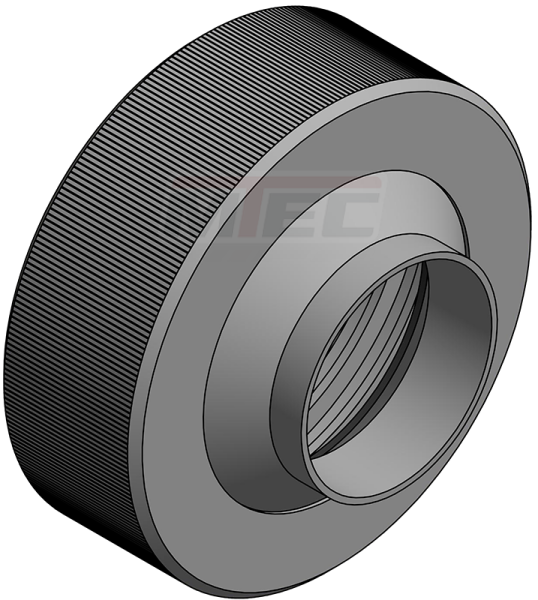 IBC/S360 - S100x8 / 53x1,5, drehbar - V4A