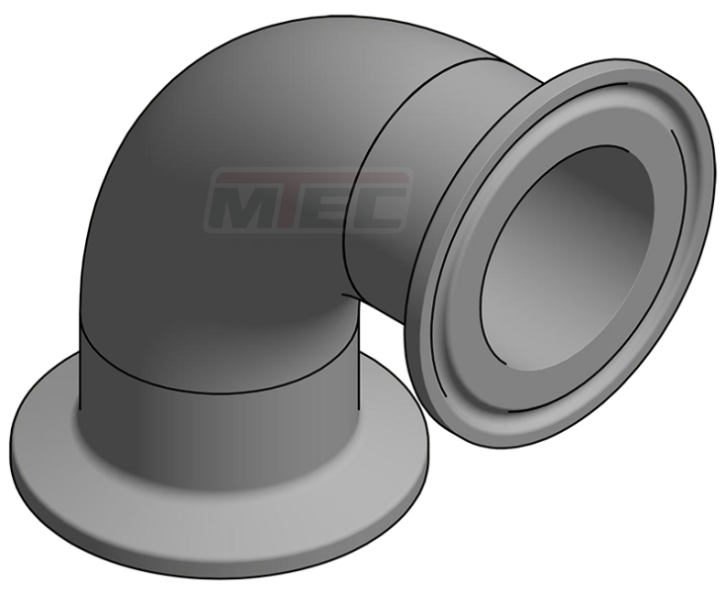 [ISO] Bogen DN 33,7 mit TC-Clamp 32676-B