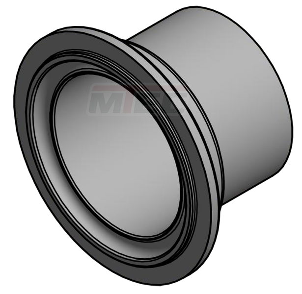 Nutklemmstutzen  DN 20 - 316 DIN 11864-3 A