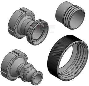 IBC-Edelstahl-Adapter